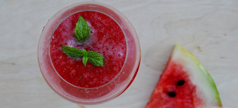 watermelon spritzer drink