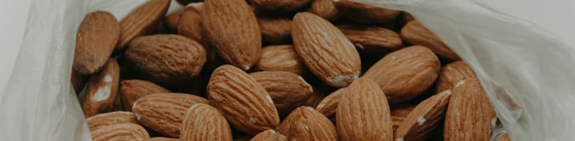 2 ingredient snacks-almonds