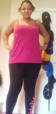 Chrissy after picture