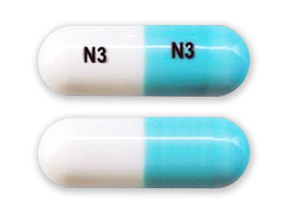 generic phentermine 37.5 mg capsule (blue/white, N3)