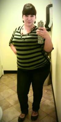 Andrea before picture