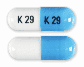 generic phentermine 37.5 mg capsule (blue/white, K 29)