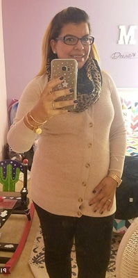 Monica before picture