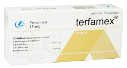Terfamex 15 mg box