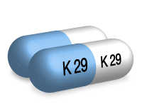 Phentermine 37.5mg capsule (blue/white, KVK Tech)