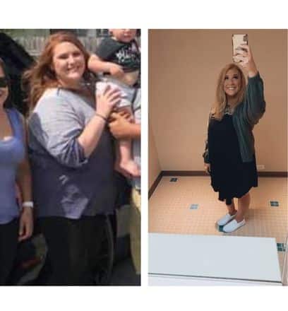 kristen before and after